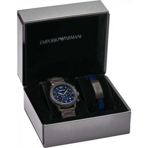 Emporio Armani AR80045 Men's Watch Set
