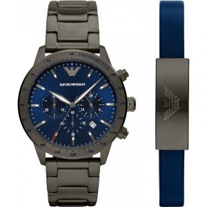 Emporio Armani AR80045 Men's Watch Set