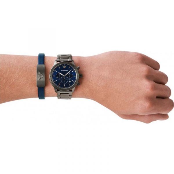 Emporio Armani AR80045 Men's Watch Set