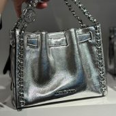 Michael Kors Mina Bag - Silver