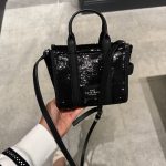 Marc Jacobs Parlak Mini Tote Çanta