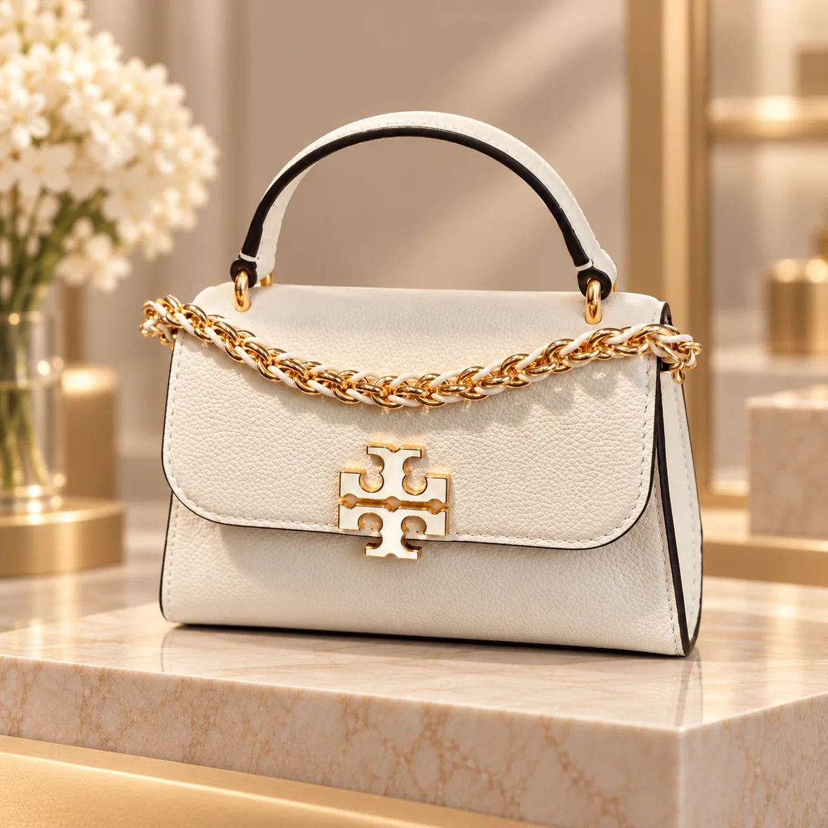 Tory Burch Xs Britten Top Handle